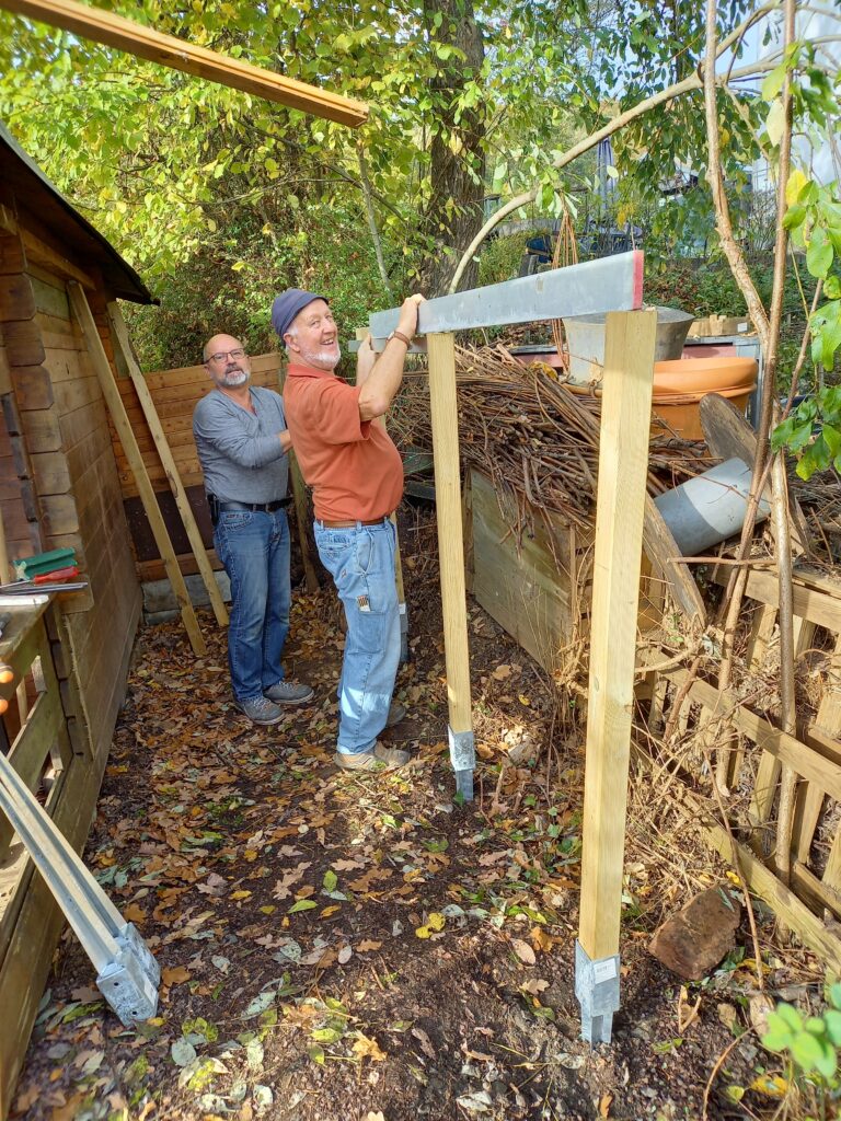 Instandsetzung des Daches am 28.10.2022